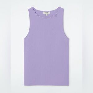 COS Lavender Knitted Tank Top NWOT 💜